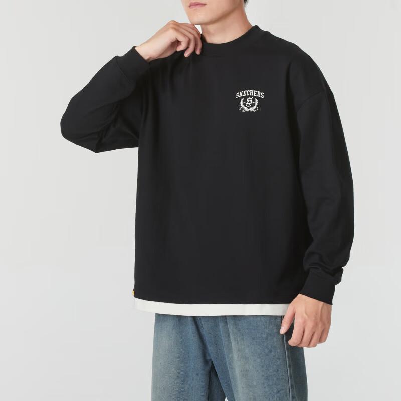 Skechers Unisex Crew Neck Sweatshirt L324U111 XL 3880₽