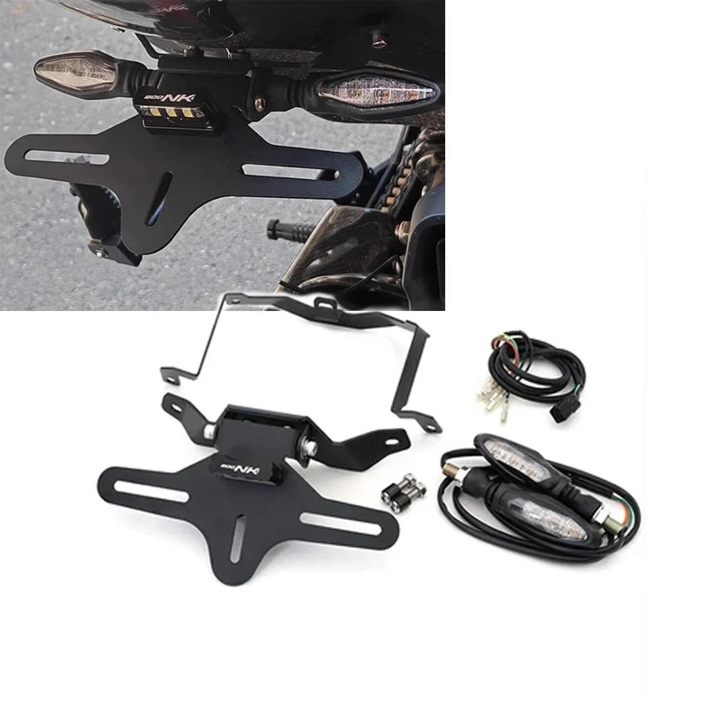 For CFMOTO 800nk NK800 2024 Motorcycle Taillight License Plate Holder Bracket Tidy Fender Eliminator Tail Signal Lamp Plate