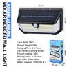Super Bright Waterproof Solar Motion Sensor Outdoor Wall Light
