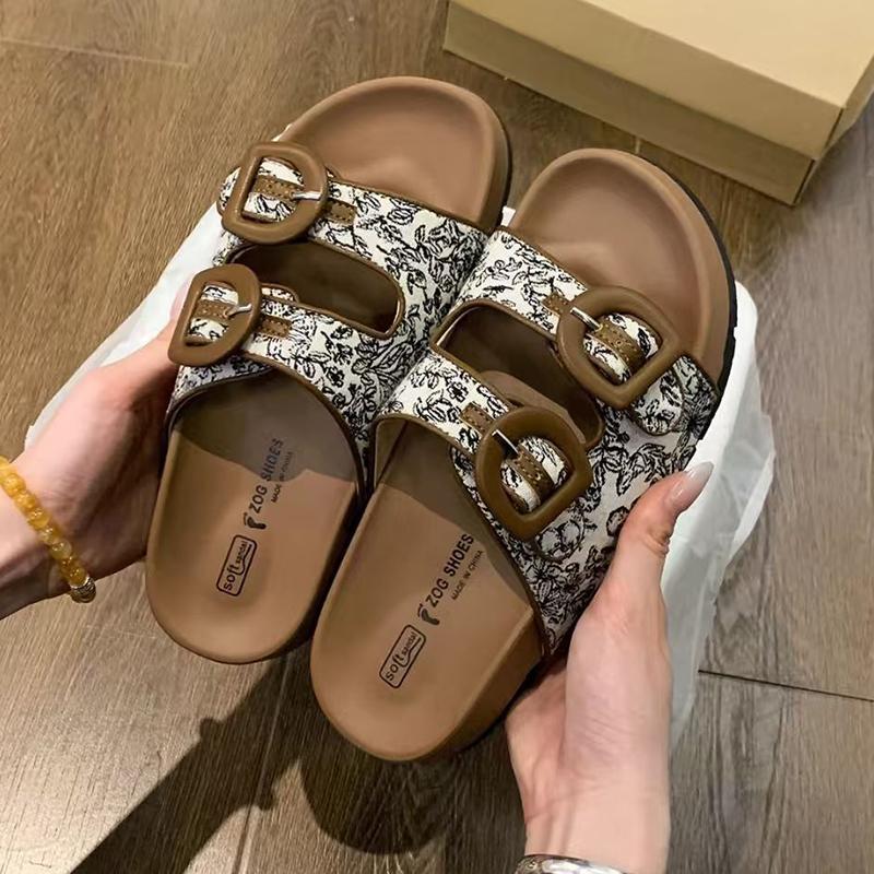 Flats Slippers Women Summer Cozy Shoes Dress Sandals New Casual Slides Woman 2025 Flip Flops Trend Walking Zapatos Femme