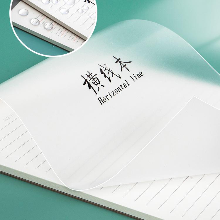 2025 Student Tear-Off Pad: B5 Blank Notebook & A4 Horizontal Line Memo Pad