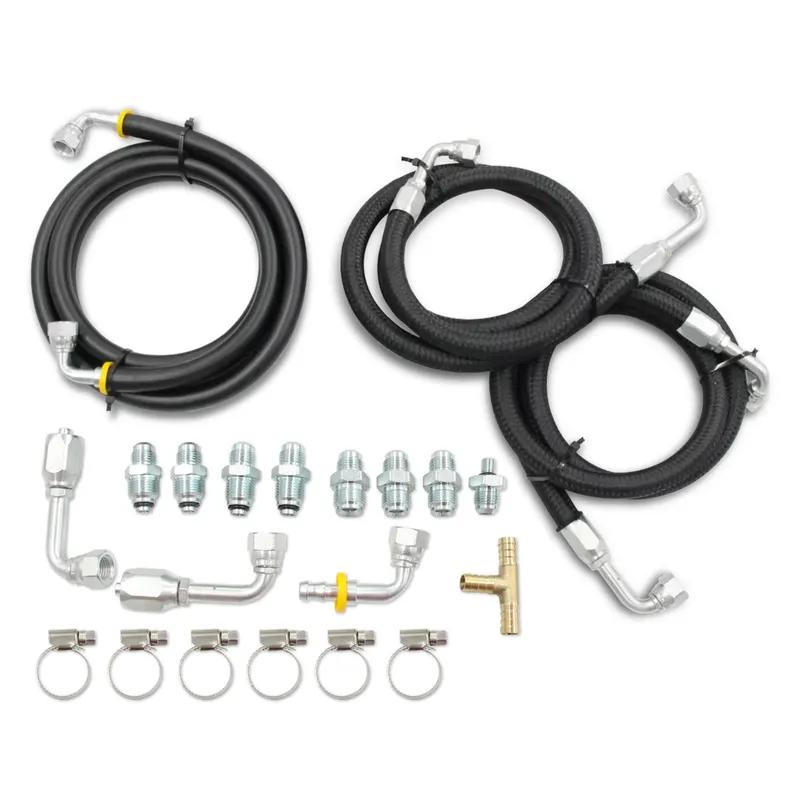 Lenkschlauchanschluss mit 6AN-Anschluss für Hydroboost-Bremskraftverstärker LKW/Auto Lenkschlauchanschluss-Fittings-Kit