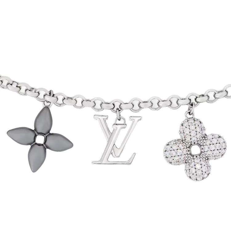 LOUIS VUITTON Metal Charms Women's Silver M03212-