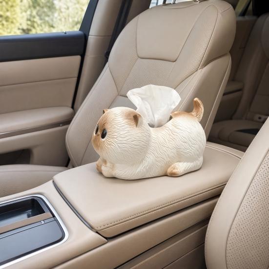 Tissue Dispenser, Cute Cat Shape Tissue Holder, Practical Storage And Unique Home Decor Napkin Box, for Bathroom Bedroom Living Room