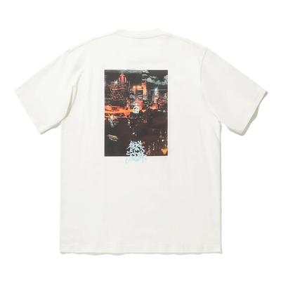 Li Ning Scenic Round Neck Soft Comfortable Breathable Versatile Short Sleeve T-Shirt Unisex T-Shirt Off-White AHSU219-1