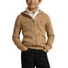 Polo Ralph Lauren Sweater New Year Collection Left Chest Small Pony Embroidery Zipper Closure Ribbed Cuffs Hem Kids sweater CWPOSWEY6820683-250