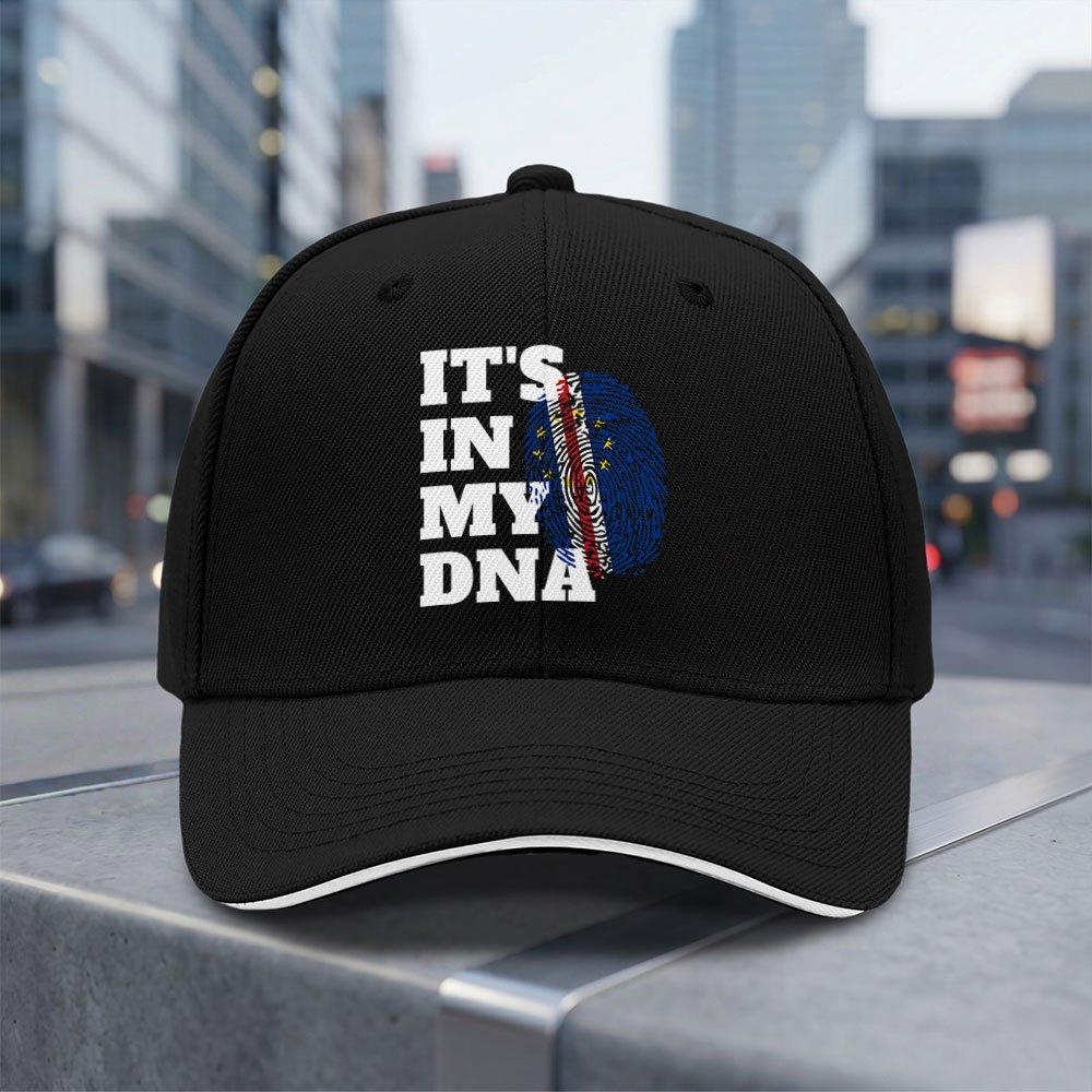 Its in My DNA Cape Verde Flag Adjustable Baseball Cap