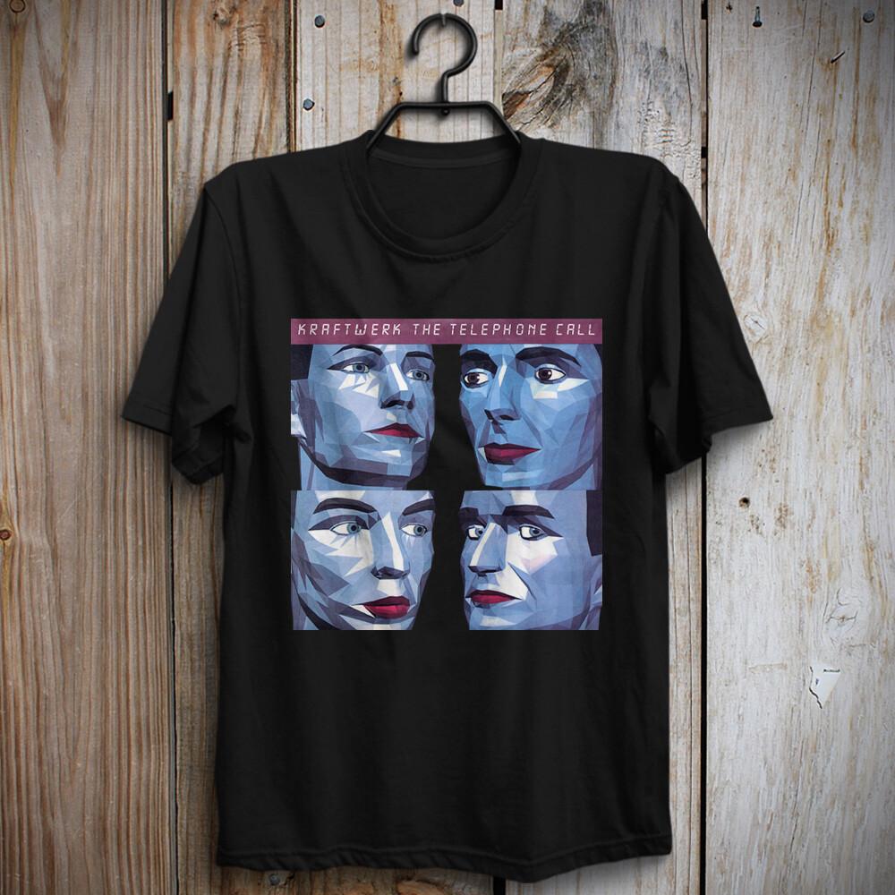 Группа Kraftwerk The Telephone Call Electric Café Классическая 90 Футболка Ральф Хюттер XXXL