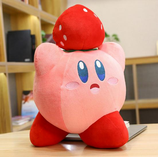 Kirby Heart Chef Plush Pillow Toy