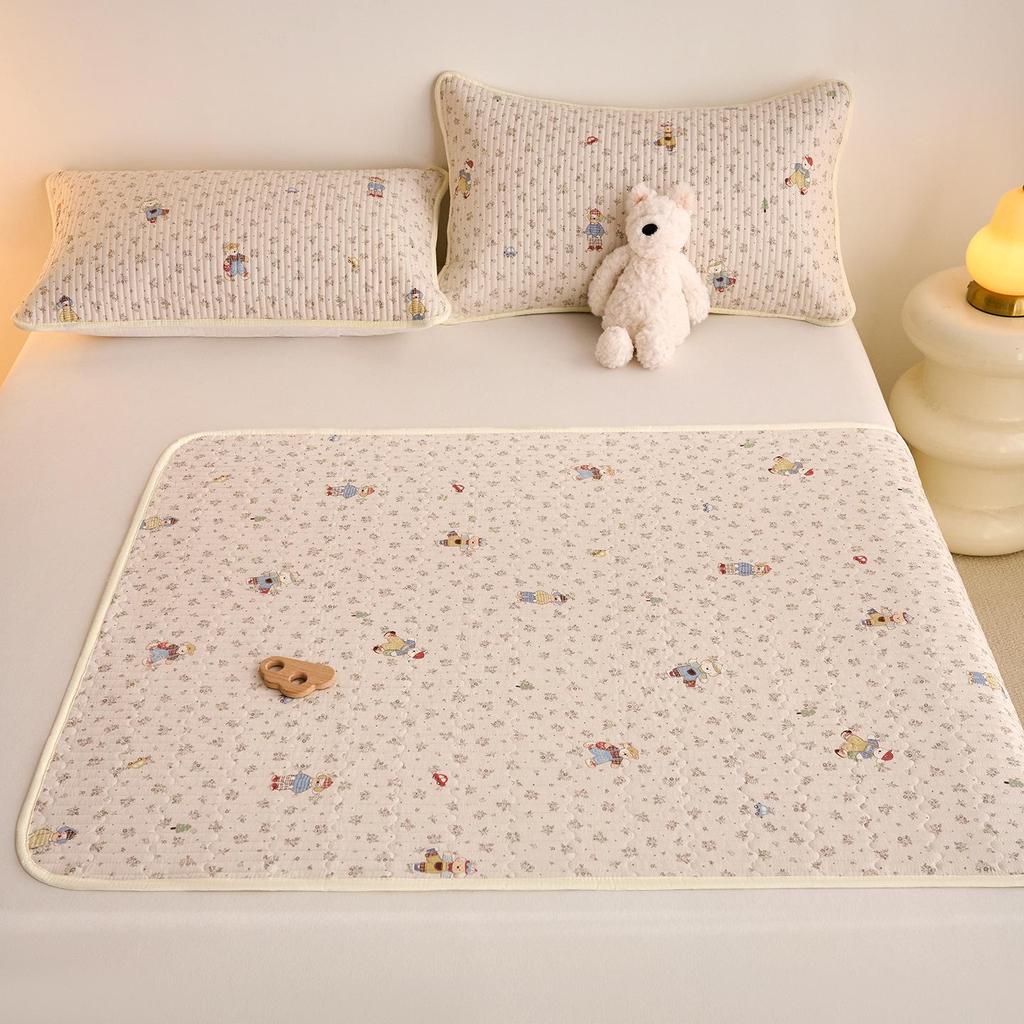 100% Katoen Waterdichte, Wasbare Bedonderlegger voor Baby's, Kinderen en Volwassenen - Urinebestendig en Bescherming tijdens de Menstruatie, Universeel Gebruik voor Alle Seizoenen