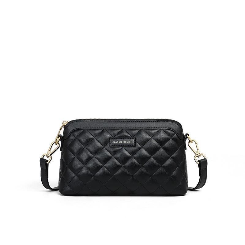 2025 Autumn Winter New Women's Bag Small Bag Quilted Crossbody Bag High-end Feel Mom Bag Genuine Leather Women's Bag Handbag