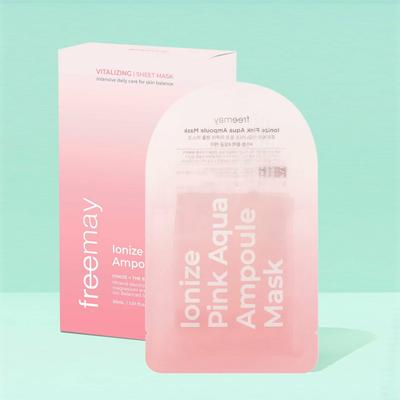 Maschera in foglio con fiala Ionize Pink Aqua