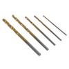 Coated High Speed Set # Drill Hss Steel Bit 1/1.5/2/2.5/3.0mm Titanium 50PC Kits