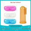 Soft Silicone Baby Finger Toothbrush & Tongue Cleaner