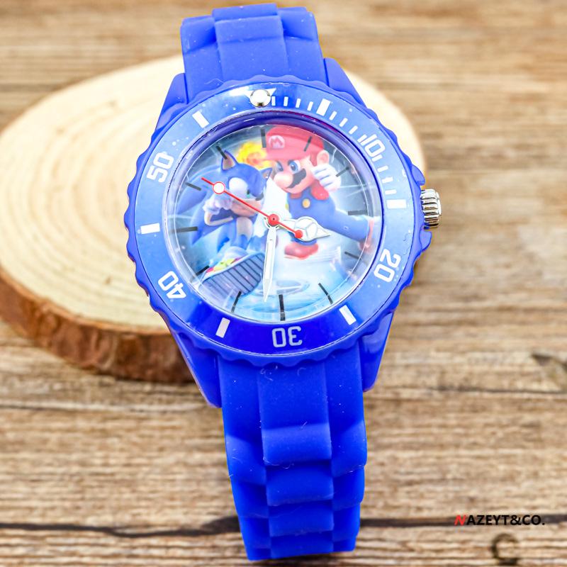 Children's Cartoon Silicone Quartz Watch - Fashion Student Holiday Gift