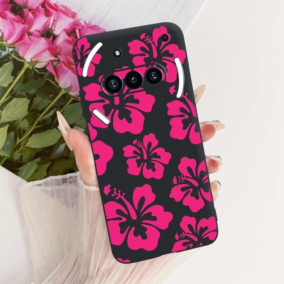 For Nothing Phone (3a) Pro (2a) Plus (1) Phone Case Luxury Flower Butterfly Cartoon Bow Pattern Back Cover Soft TPU Silicone Bag