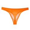 Men Thong Low-rise Solid Color Slim Fit Panties 3D U-Convex Breathable Smooth Lines Comfortable Waistband Briefs