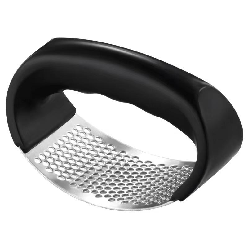 Stainless Steel Manual Garlic Press and Peeler Tool