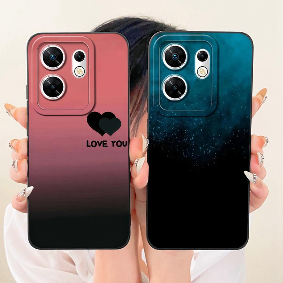 Cute Printed Phone Case For Infinix Zero 30 4G 5G Soft Silicone Shockproof Cases For Infinix Zero30 X6731B X6731 Covers Bumpers