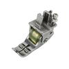 Small Light Rubber Wheel Presser Foot Downward Folding Hemming Curling Roller Presser Foot Adjustable Width Compact Structure