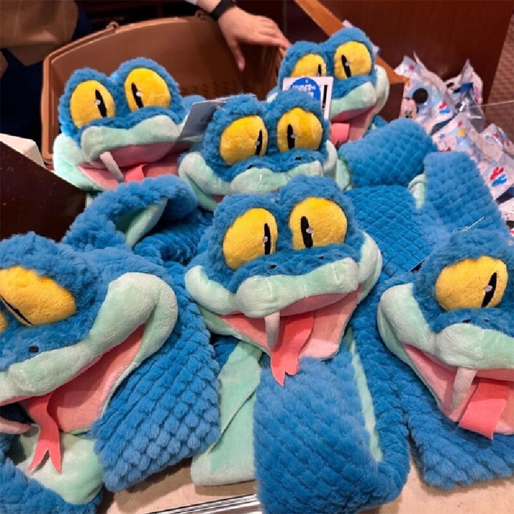 Cachecol Gary de Zootopia 2, Cachecol de Inverno Longo Quente Azul, Presente Merch Unissex do Filme de Animação