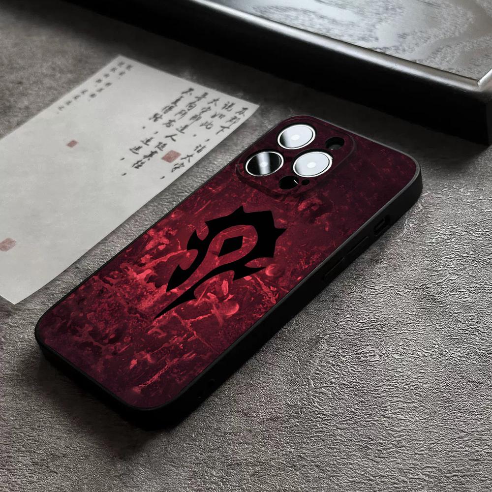 W-World Of W-Warcraft W-Wow Phone Case For 17 Pro Max For Iphone 14 16 Pro Max 12 15 11 13 Pro Xr X Xs 8 7 Plus Back Cover