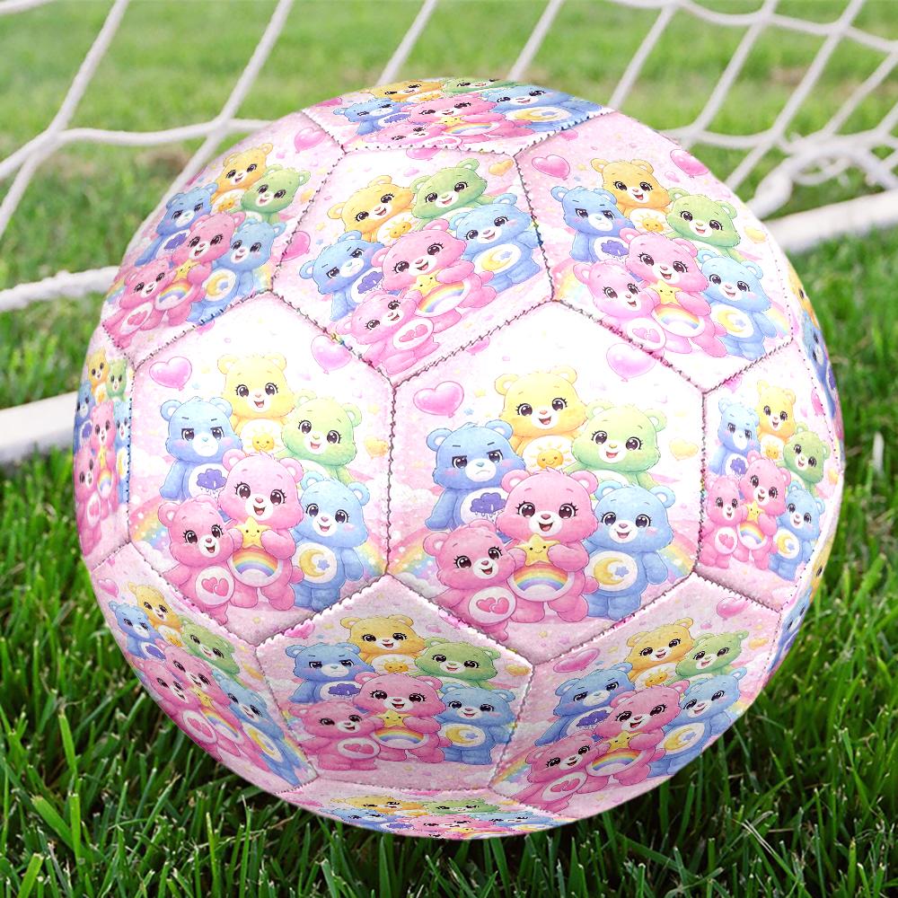 Bear Theme Size 5 Soccer Ball, Suitable for Both Indoor and Outdoor Matches, a Gift Suitable for Everyone.