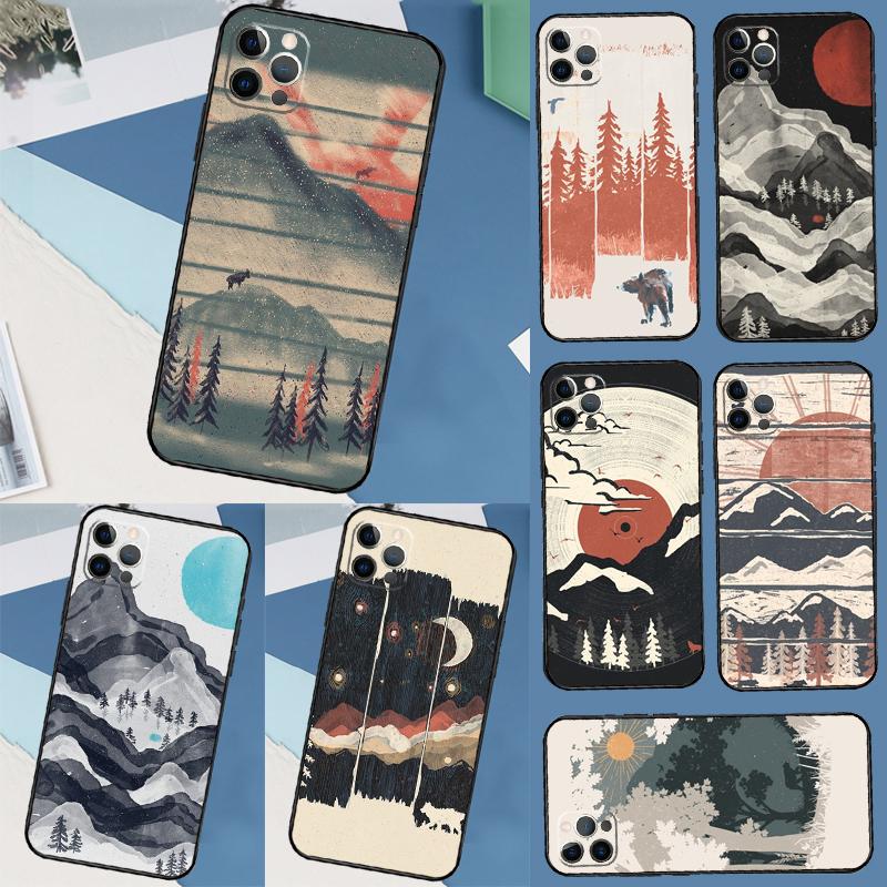 Wild MountainsMondsee Hülle Für Honor Magic 8 Pro 5 6 7 Lite Abdeckung Für Honor 200 400 90 70 50 X8a X8b X9a X9b X9c