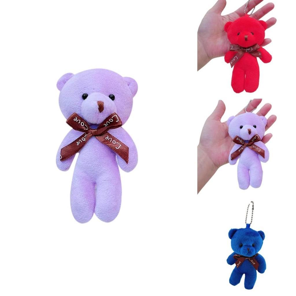 Uroczy Pluszowy Miś Brelok Zawieszka Hurtowy Prezent