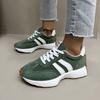 Fashionable New Style Elegant Lace Up Casual Shoes Women Spring/Autumn Round Toe Thick Sole Anti Slip Comfortable Sports Shoes