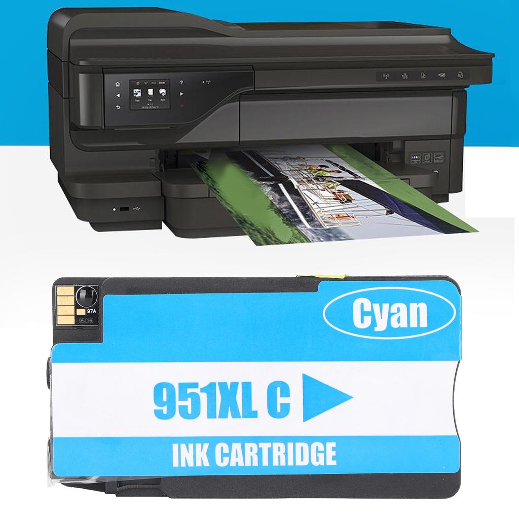 Cartucho de impressora para 951XL 8610 8600 251dw 276 8620 Suprimentos de tinta para escritório e escola