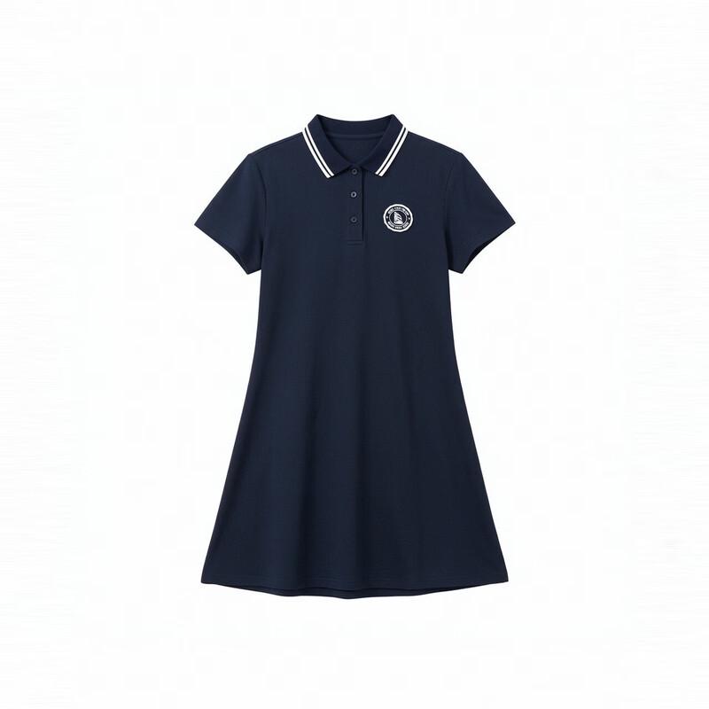 Diza Teen Girls' Summer School Style Embroidered A-line Dress