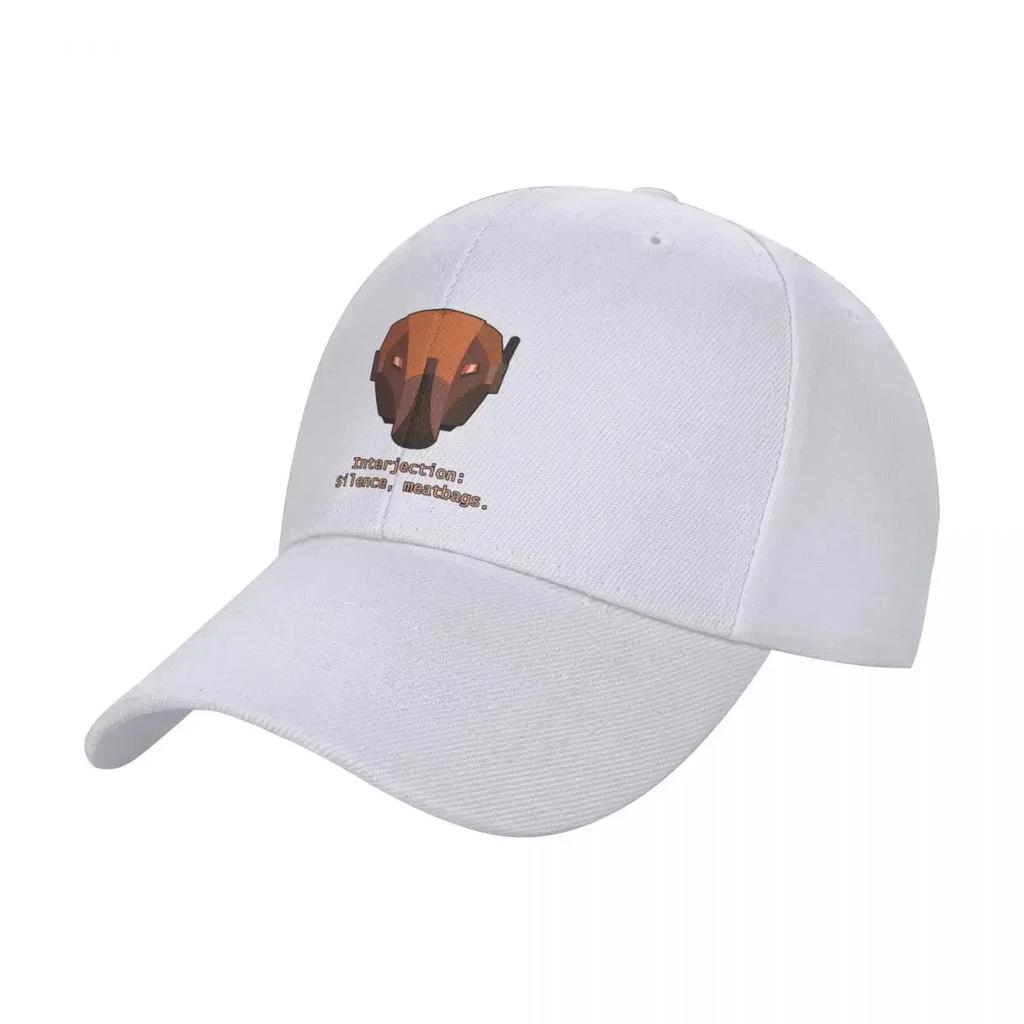 HK-47 Interjection: Silence, meatbags. Baseball Cap foam party Hat fishing hat Golf Women Unisex's