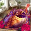 1Pc Beauty Beast Romance Rug, Office Carpet Indoor Outdoor Doormat, Non-Slip Soft, Living Room, Christmas Halloween Gift. M928410