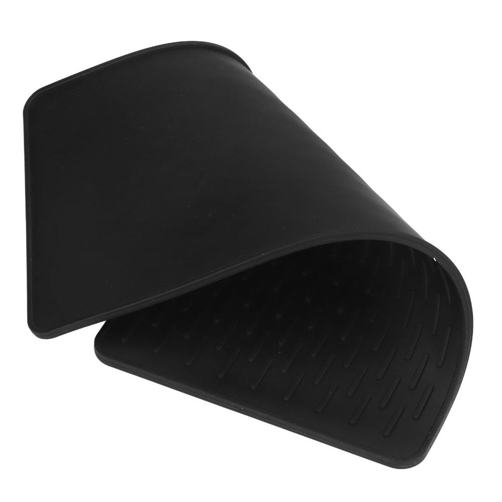 2Pcs Flexible Heat Insulation Pad Rectangle Drying Mat Insulation Pad Vegetable Draining