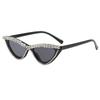 Internet Fashion Children'S Sunglasses Triangle Personality Sticky Diamond Children'S Fried Street Glasses Travel Photo Sunglasses