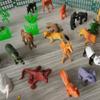 Collection Toy 53pcs/set Mini Animal Model Animal  Figure Simulation Animal Animal World Zoo Model