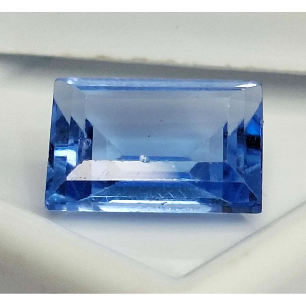 Natural Blue Aquamarine Baguette Cut 5-7 Ct Beautiful Certified Loose Gemstone