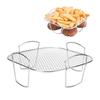 Air Fryer Dehydrator Rack Edelstahl Air Fryer Toasten Rack Grillen Rack Für Dämpfen Air Fryer Ständer Zubehör