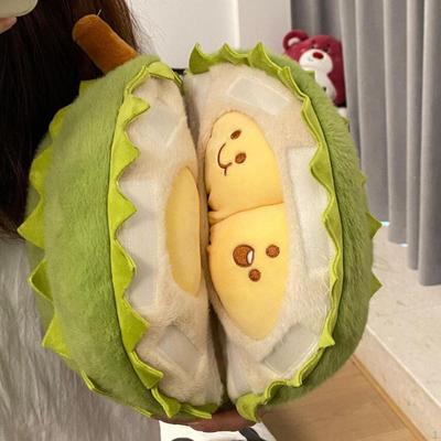 Plush Toy Durian Fruit Stuffed Snuggling Funny Huggable Holiday Gift