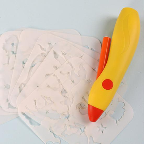 Elektrisk spraypenn Airbrush Sett USB Oppladbar Ergonomisk design Komfortabelt grep Vaskbar spraymalingspenn