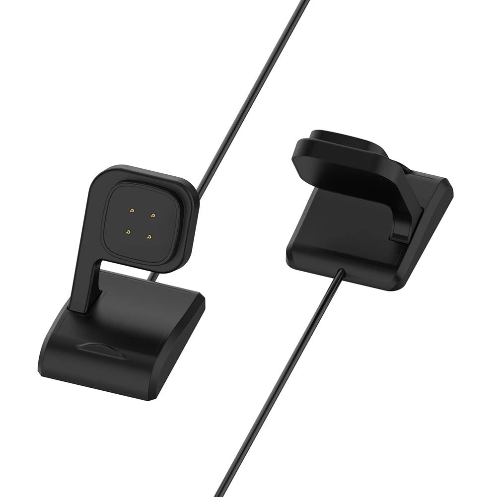 For Fitbit Sense 2 Charging Cable Dock Station Smart Bracelet Replace Charging Cable Portable USB Charger for Fitbit Versa 3 4