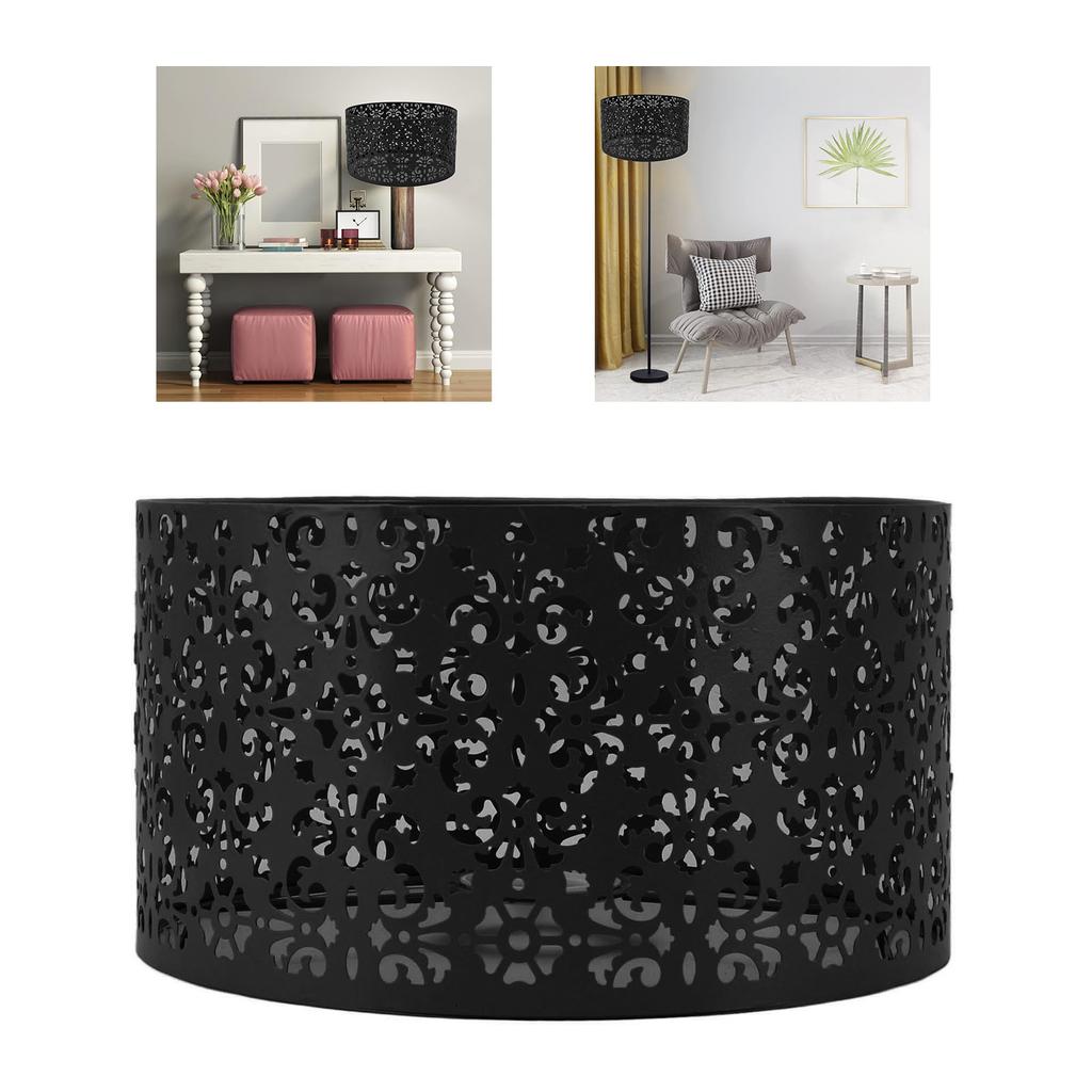 Desk Lampshade Hollow Out Iron Exquisite Decorative Lamp Shade for E27 E14 Floor Lamps Chandeliers