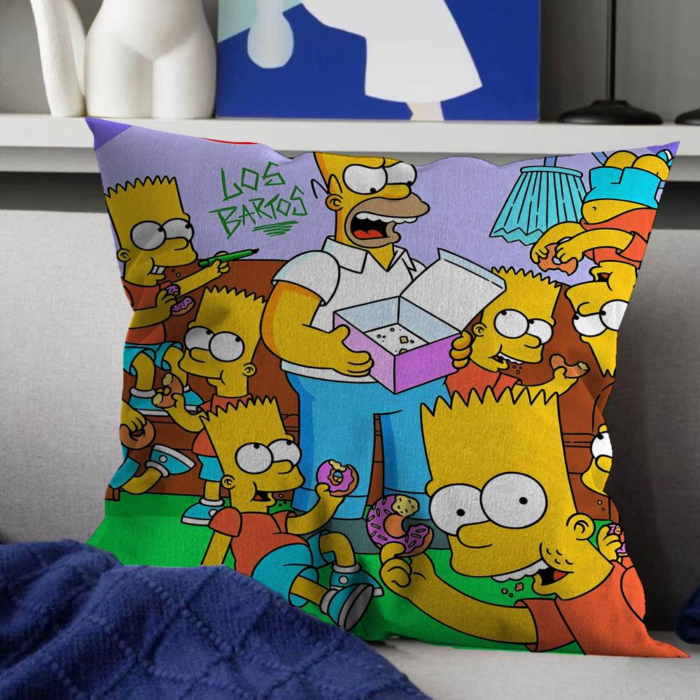 Cartoon T-The Cool S-Simpsons Pillowcases Home Bedding Decorative Pillow Cover Wedding Super Soft Pillow Case
