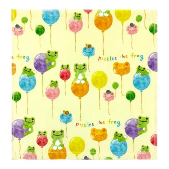 Hayashi Hand Towel Approx. 34 x 35cm Pickled Frog Balloon WP459300