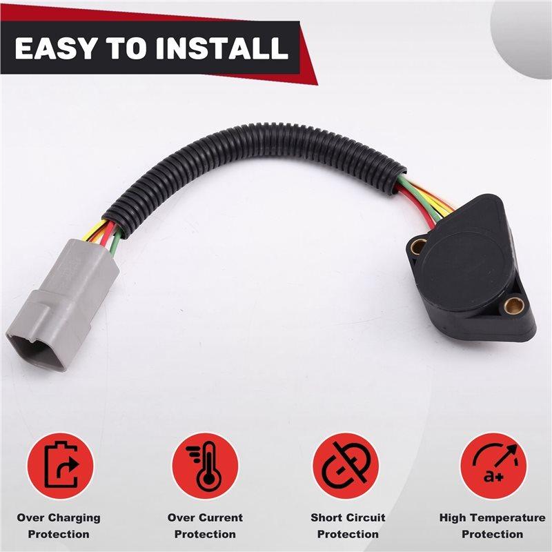 For Volvo Truck Car Accessories 20893518 21116880 5 Wires Car Accelerator Pedal Sensor