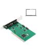 PCIe Serial Parallel Card, PCIExpress To RS232 Port & Printer LPT Adapter for Desktop PC Windows10