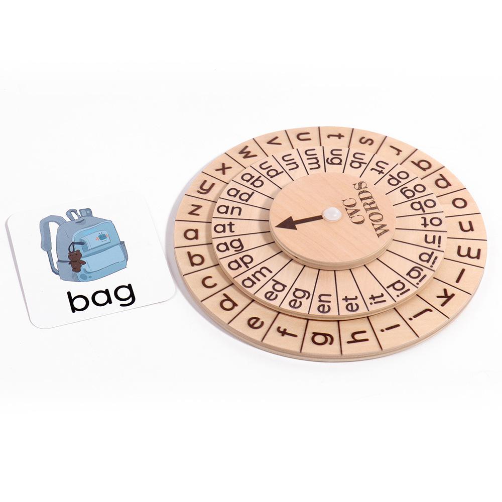 Children s English Word Spelling Game Letter Recognition Montessori Early Education Toy