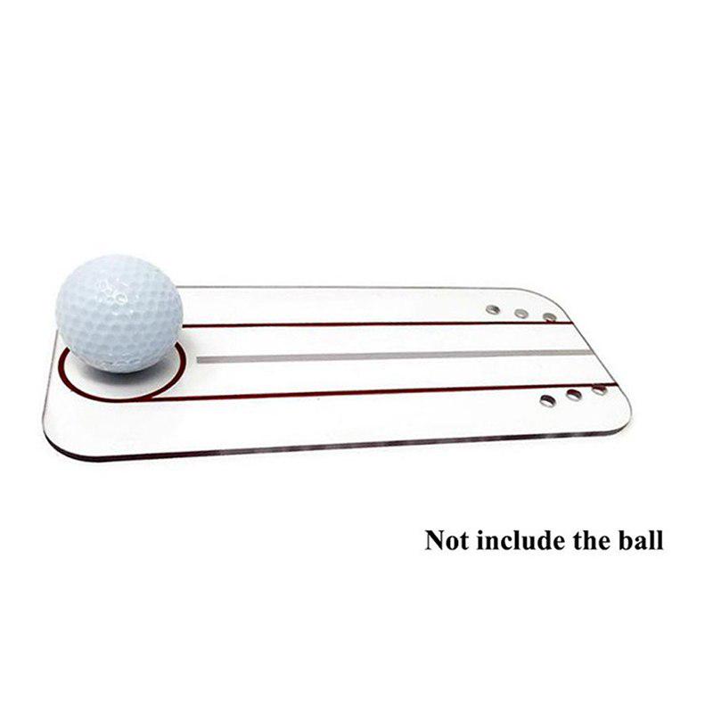4 Red Speed Rods Mirror Golf Swing Trainer Shape Shots Swing Practice Mirror