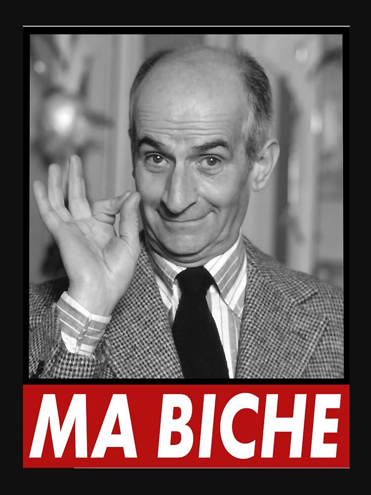 Barbara Louis De Funes Ma Biche Design Essential T-Shirt